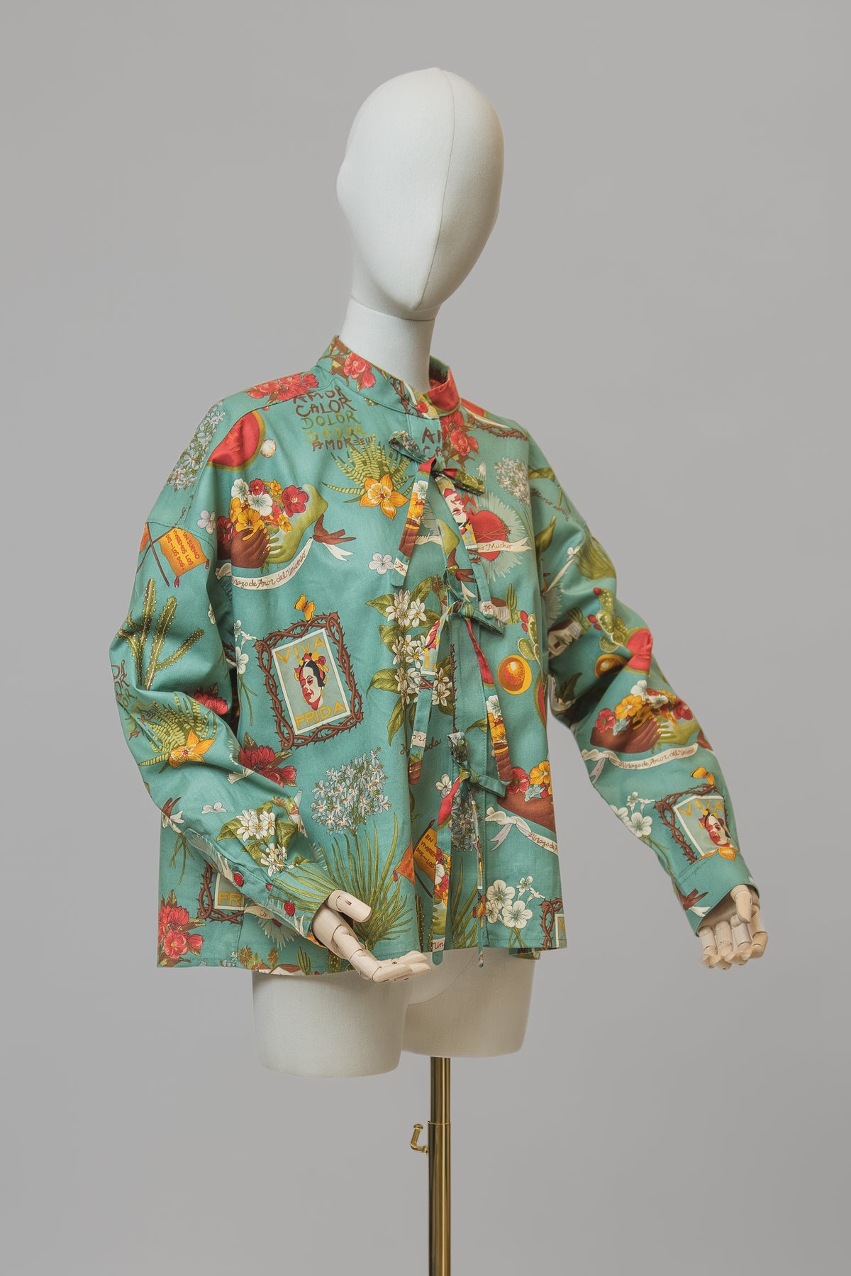 Fernanda Blouse – Viva Frida Blue
