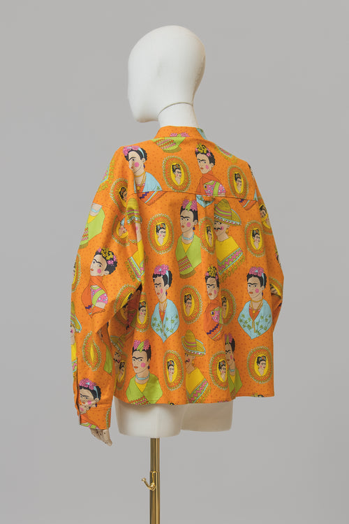 Fernanda Blouse – Fantastico Frida Orange